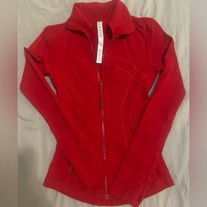 Lululemon Define Jacket, Luon, Dark Red , size 0